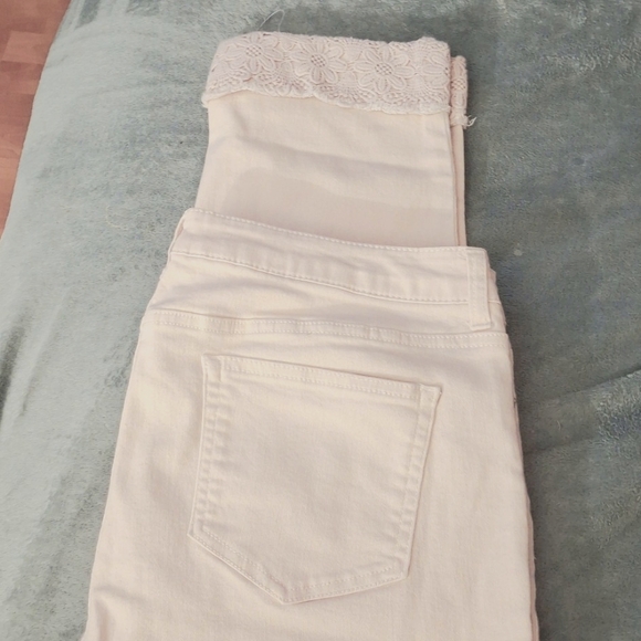 Westport Signature Fit light pink denim Cropped jeans - Picture 1 of 7